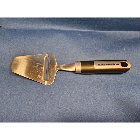 KitchenAid 9" (inches) Stainless Steel Cheese Slicer/Server - Black Handle - Picture 1 of 6